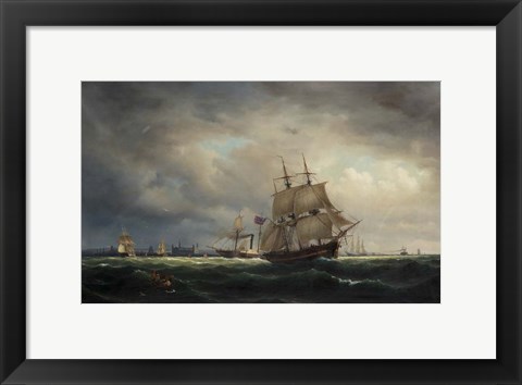 Framed Sailing Print