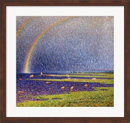 Framed Rainbows Print