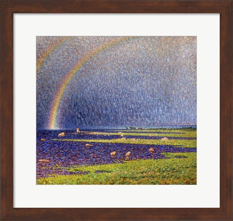 Framed Rainbows Print