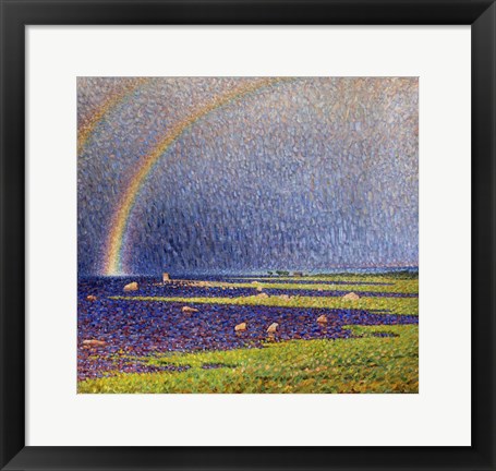 Framed Rainbows Print