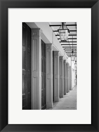 Framed French Quarter Architecture VI Print