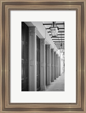 Framed French Quarter Architecture VI Print