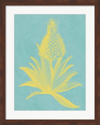 Framed Pineapple Frais I Print