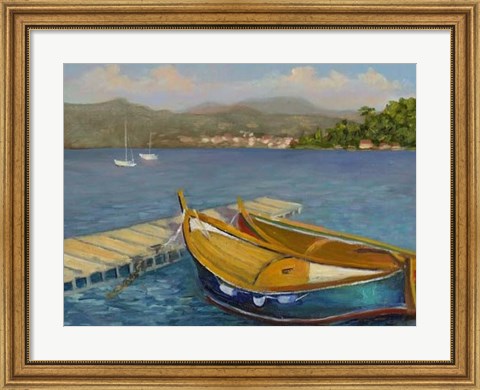 Framed Porto Venere View Print