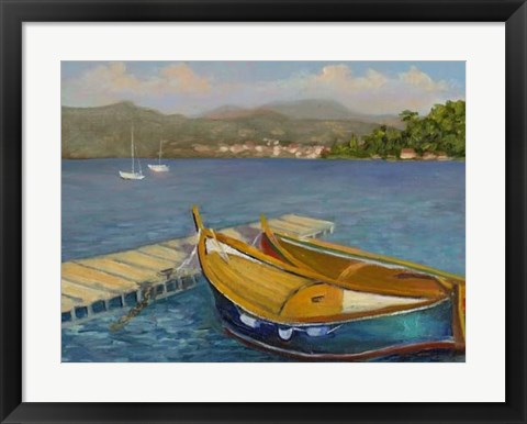 Framed Porto Venere View Print