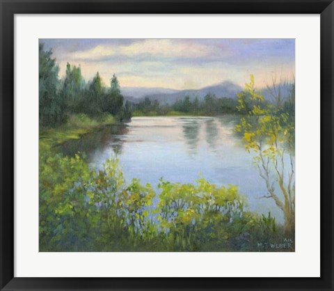 Framed Oregon Reflections Print