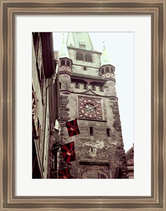 Framed Clock Tower II Print