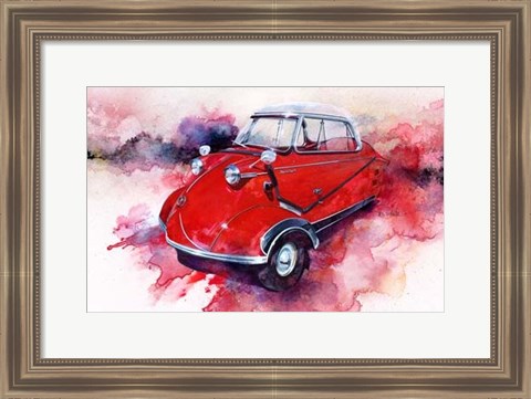 Framed &#39;55 Messerschmitt Print