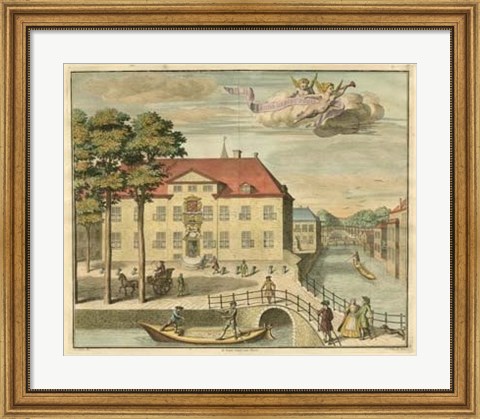 Framed Scenes of the Hague III Print