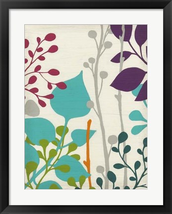 Framed Metro Garden III Print