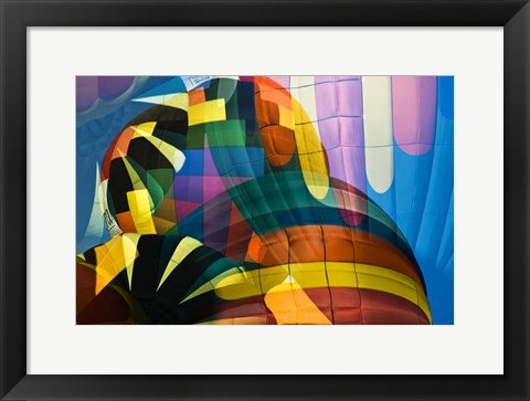 Framed Balloons Print