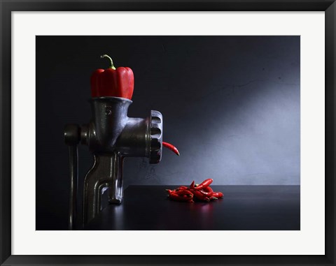 Framed Red and Hot Print