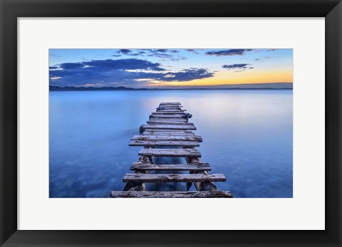 Framed Pier Print