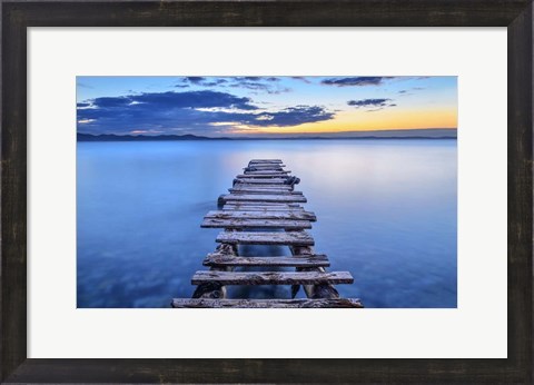 Framed Pier Print