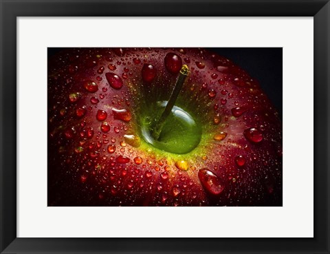 Framed Red Apple Print