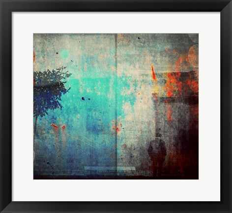 Framed Shadows Print