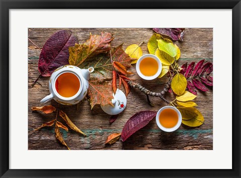 Framed Tea of September Print