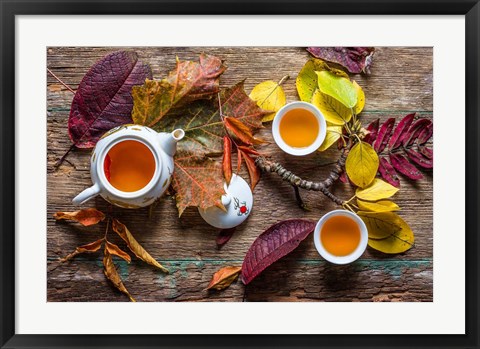 Framed Tea of September Print