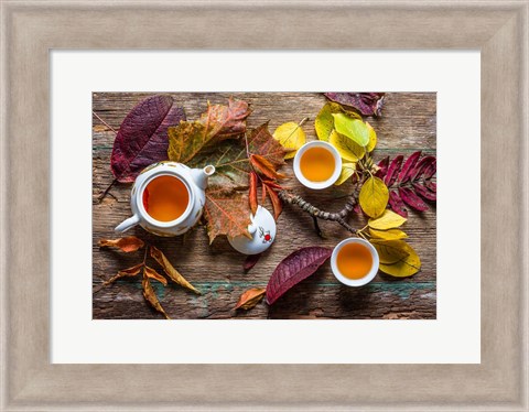 Framed Tea of September Print