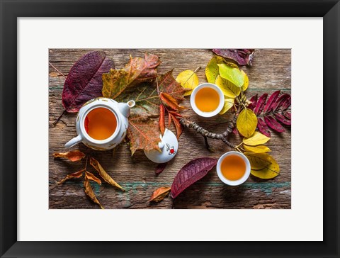 Framed Tea of September Print