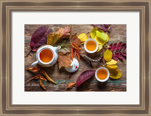 Framed Tea of September Print