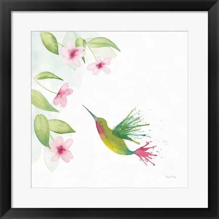 Framed Flit II Print