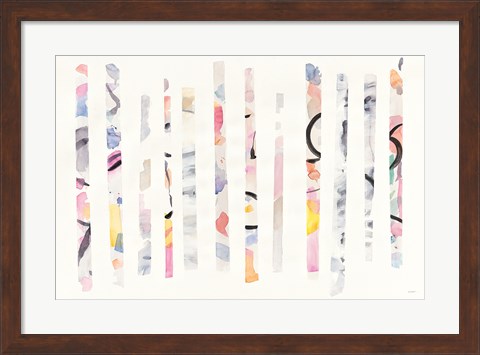 Framed Candy Bars Print