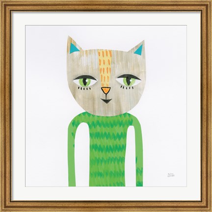 Framed Cool Cats III Print