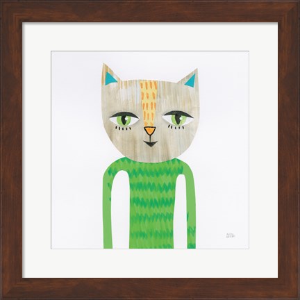 Framed Cool Cats III Print