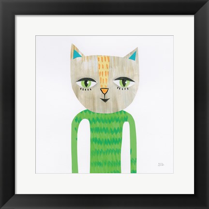 Framed Cool Cats III Print