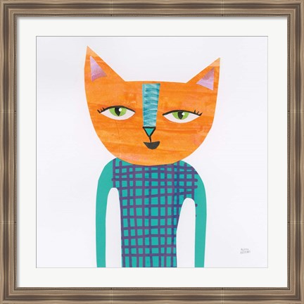 Framed Cool Cats II Print