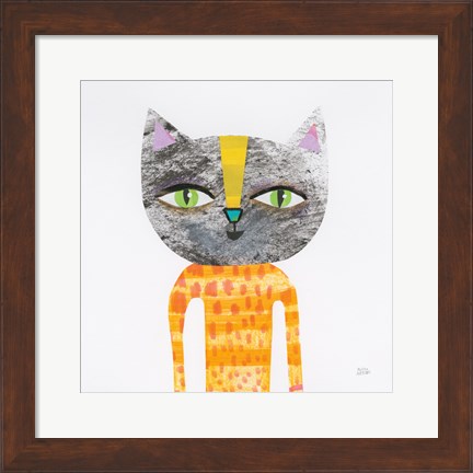 Framed Cool Cats I Print