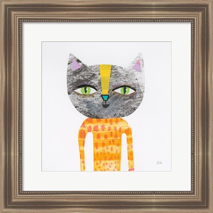 Framed Cool Cats I Print