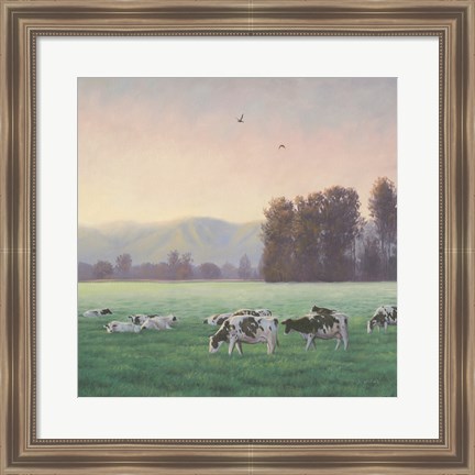 Framed Farm Life V Print