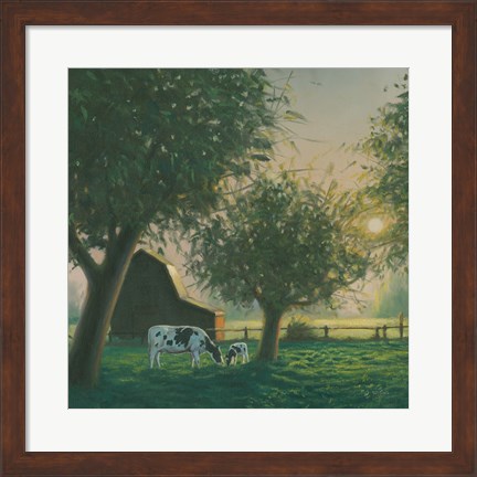 Framed Farm Life IV Print