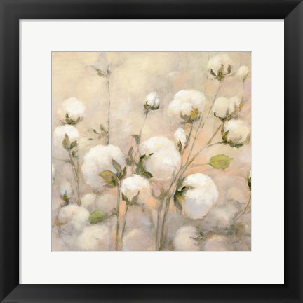 Framed Cotton Field Crop Print