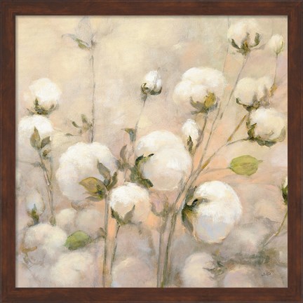 Framed Cotton Field Crop Print