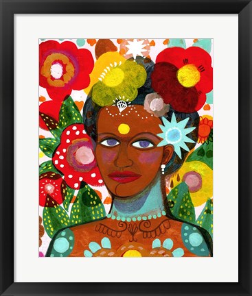 Framed Ipanema Girl Print