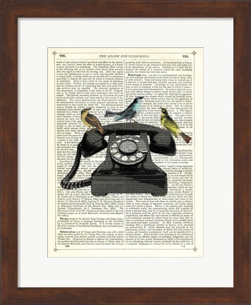 Framed Birdcall Print