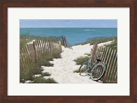 Framed Beach Cruiser Print