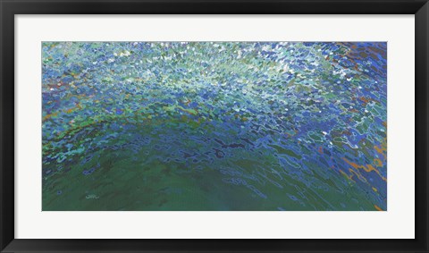 Framed Emerald Sea Print