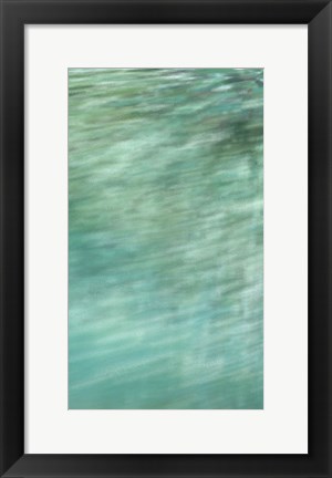 Framed Lake Trail Edge Print