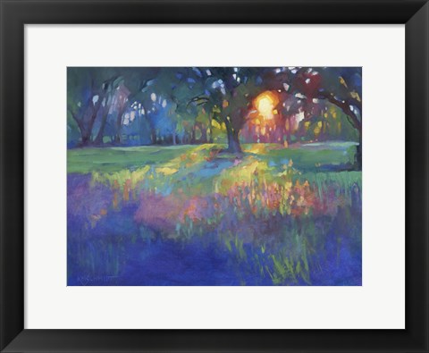 Framed Lingering Light Print