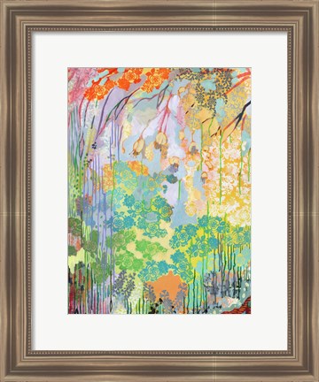 Framed Summer Rain B Print