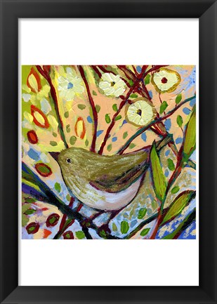 Framed Modern Bird IV Print