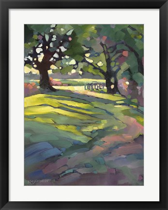 Framed Afternoon Walk Print