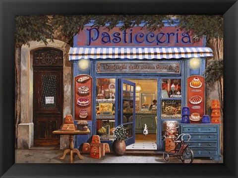 Framed La Pasticceria Print