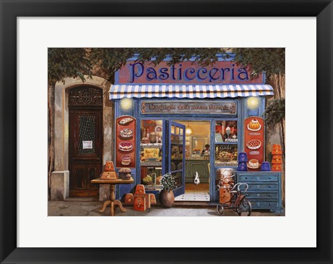 Framed La Pasticceria Print