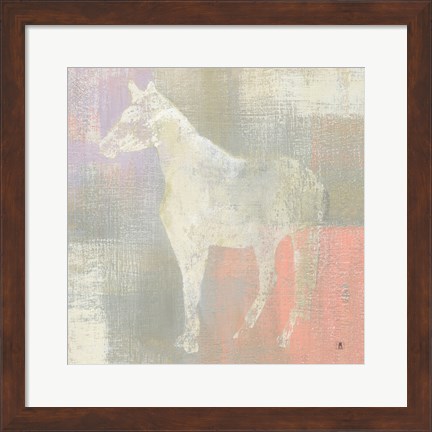 Framed Dusk Pony Print