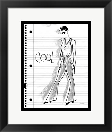 Framed Doodle Cool Print